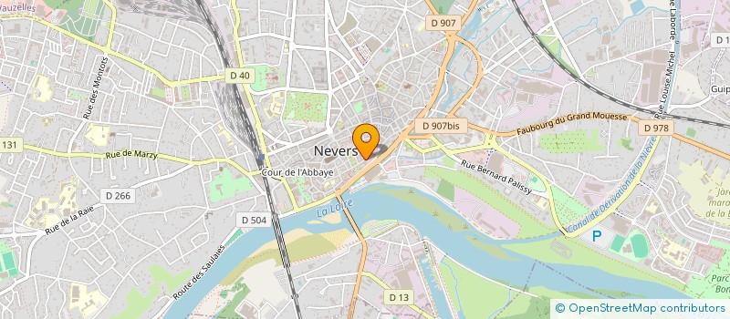 localisation de l'entreprise NOVO CONSEILS à NEVERS