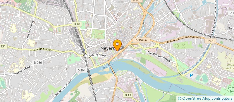 localisation de l'entreprise NOVO CONSEILS à NEVERS