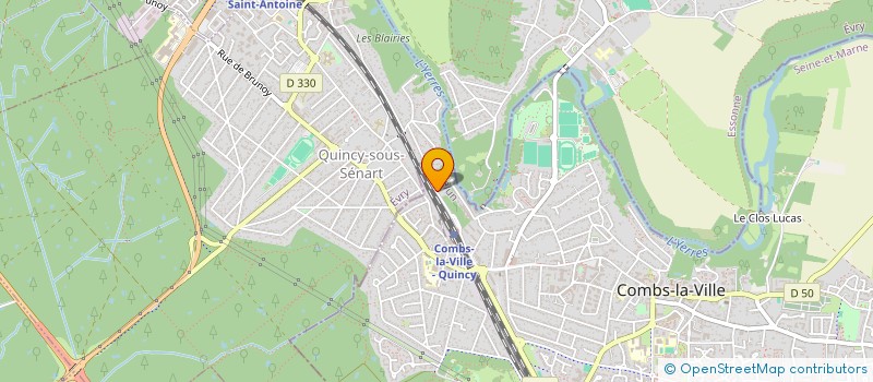 localisation de l'entreprise NOVO ET FRERES SARL  COMBS LA VILLE