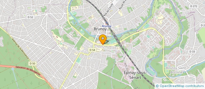 localisation de l'entreprise NOVO-JUVISY à BRUNOY