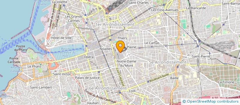 localisation de l'entreprise NOVO MONDO à MARSEILLE
