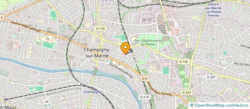localisation de l'entreprise NOVO PRO à CHAMPIGNY-SUR-MARNE
