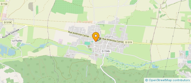 localisation de l'entreprise NOVO PROTEC à SILLANS