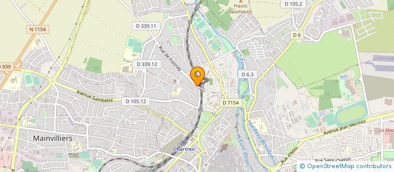 localisation de l'entreprise NOVO TECHNOLOGIES à CHARTRES