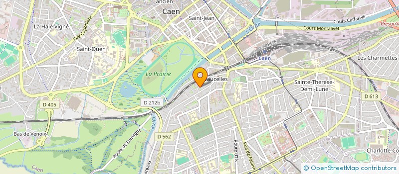 localisation de l'entreprise NOVOBATI à CAEN