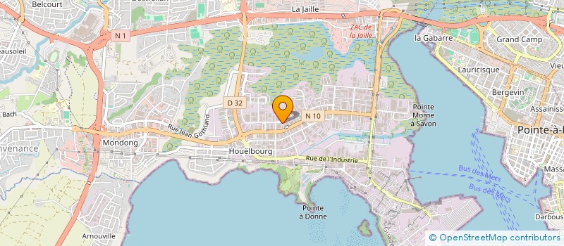 localisation de l'entreprise NOVOCASH à BAIE-MAHAULT