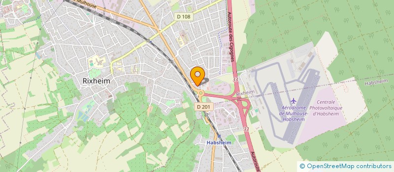 localisation de l'entreprise NOVOFERM SIEBAU à RIXHEIM