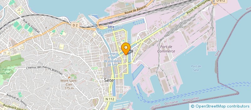 localisation de l'entreprise NOVOFLEX DOCK & DOORS à SETE