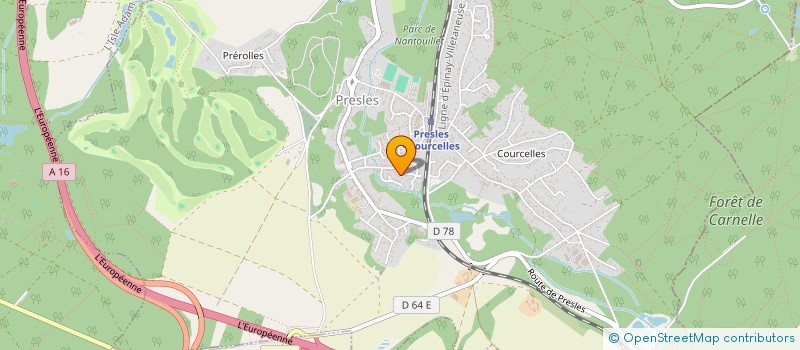 localisation de l'entreprise NOVOPRO HABITAT à PRESLES