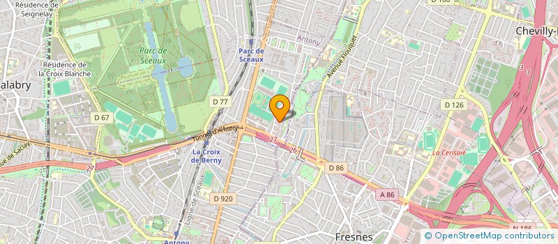 localisation de l'entreprise NOVOPS à ANTONY