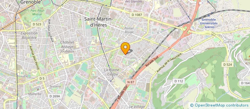 localisation de l'entreprise NOVOPTIC HOLDING à ECHIROLLES