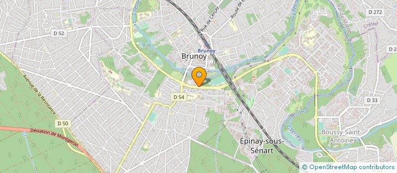 localisation de l'entreprise NOVORIS à BRUNOY