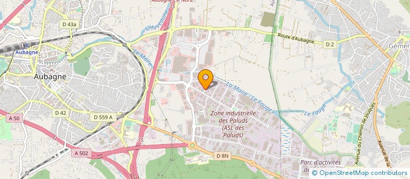localisation de l'entreprise NOVOS BATISSEURS à AUBAGNE