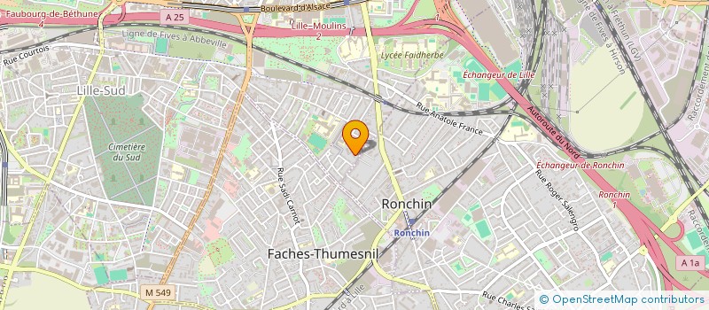 localisation de l'entreprise NOVOSPORTS LILLE à LILLE