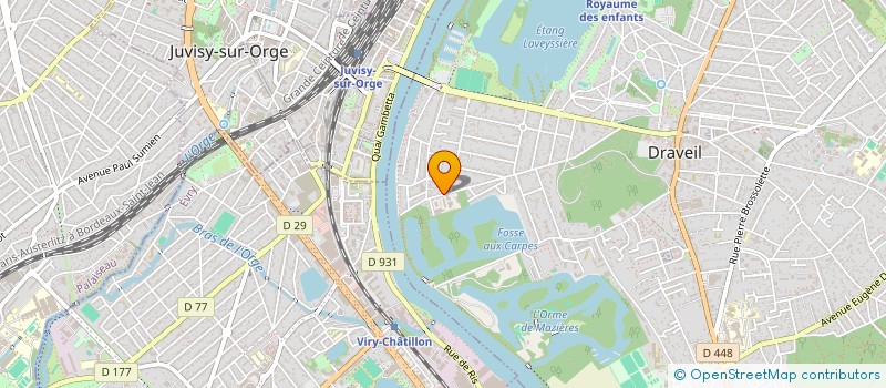 localisation de l'entreprise NOVOTANCHE à DRAVEIL