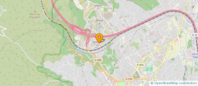 localisation de l'entreprise NOVOTECH INGENIERIE à LA CIOTAT