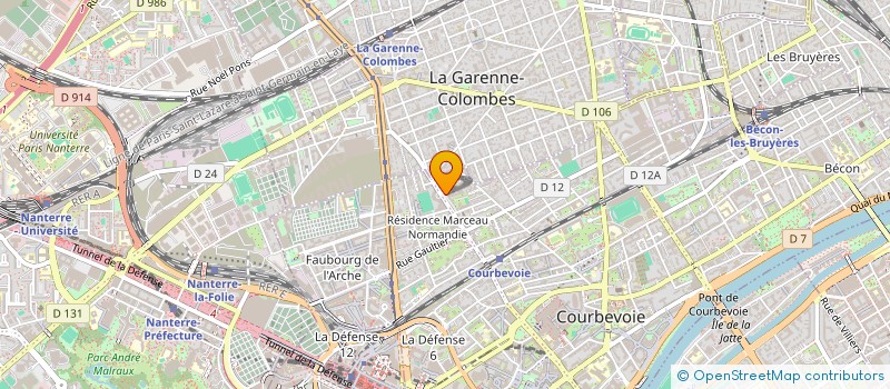 localisation de l'entreprise NOVOTIC à COURBEVOIE