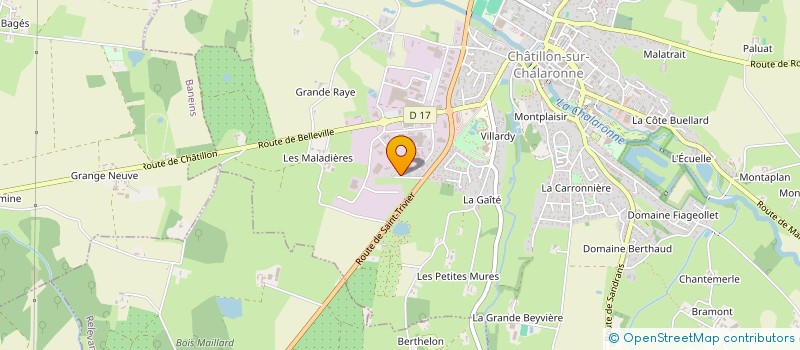 localisation de l'entreprise NOVTEC  CHATILLON-SUR-CHALARONNE