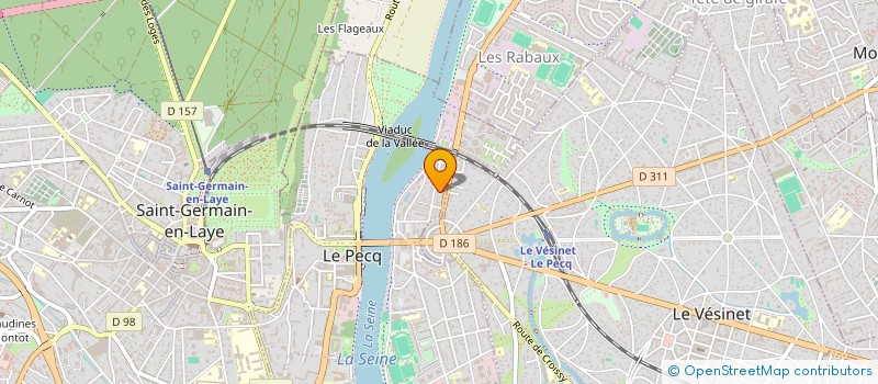 localisation de l'entreprise NOVUDIS  LE PECQ