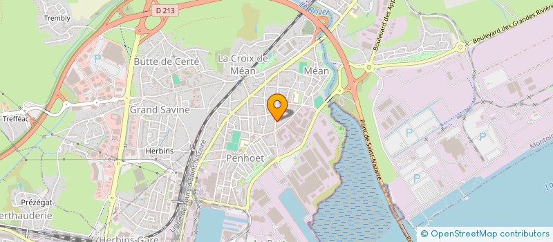 localisation de l'entreprise NOVUM  SAINT-NAZAIRE