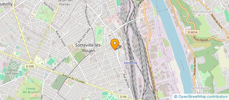 localisation de l'entreprise NOVUM MULTISERVICES à SOTTEVILLE-LES-ROUEN