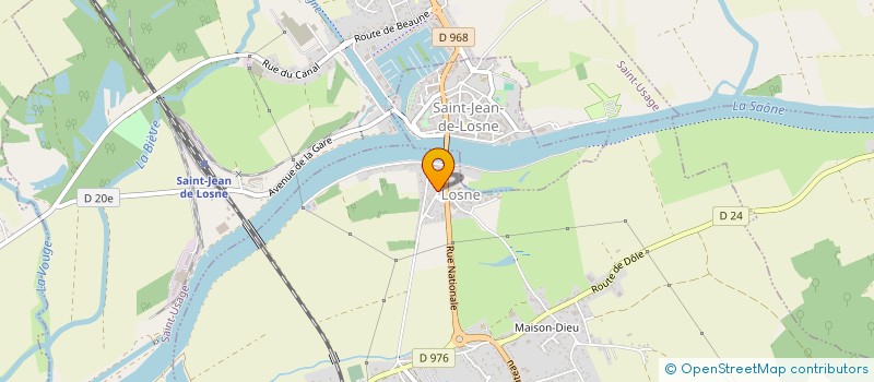 localisation de l'entreprise NOVUMHABITAT  LOSNE