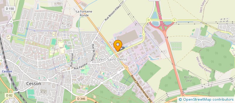 localisation de l'entreprise NOVUS  VERT-SAINT-DENIS