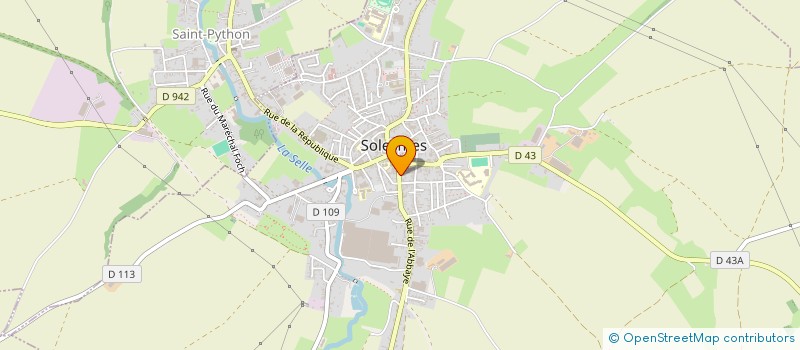 localisation de l'entreprise NOVUS  CAMBRAI