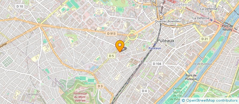 localisation de l'entreprise NOVUS à SURESNES