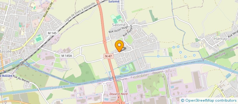 localisation de l'entreprise NOVUS BIOTECHNOLOGIES CONSULTING  SALOME