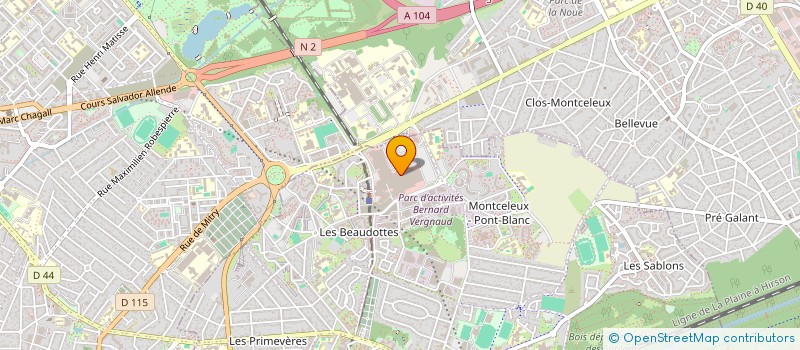 localisation de l'entreprise NOVUS FRANCE à SEVRAN