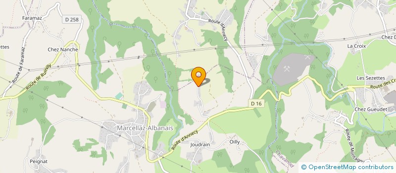 localisation de l'entreprise NOVY  MARCELLAZ-ALBANAIS