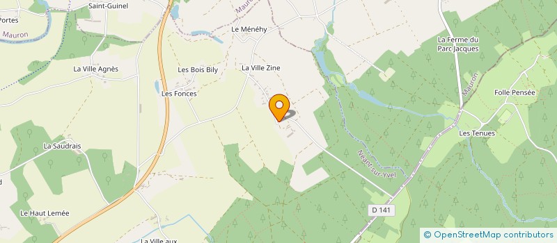 localisation de l'entreprise NOVY ENERGIE  NEANT-SUR-YVEL