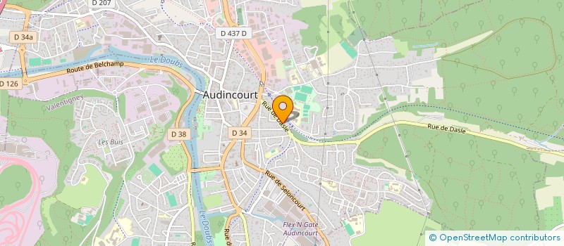 localisation de l'entreprise NOVYROY à BOURGUIGNON