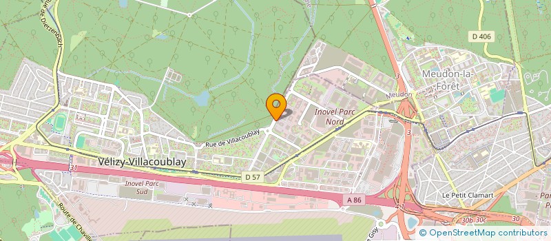 localisation de l'entreprise NOVYXIS EXPERTISE COMPTABLE  VELIZY-VILLACOUBLAY