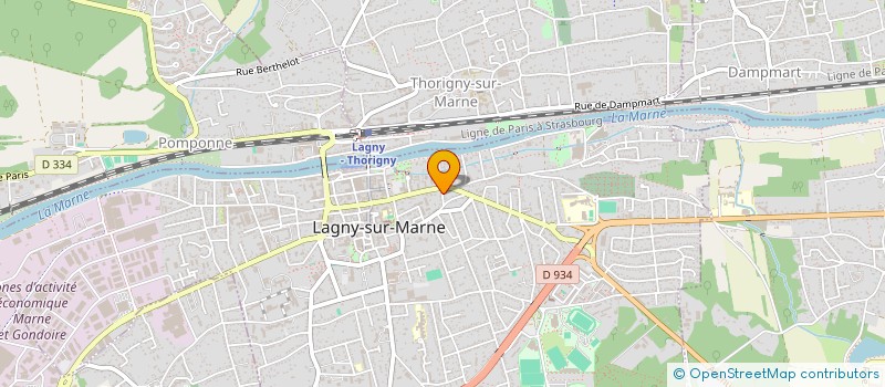 localisation de l'entreprise NOW  LAGNY-SUR-MARNE