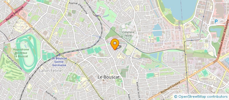 localisation de l'entreprise NOW 52  LE BOUSCAT