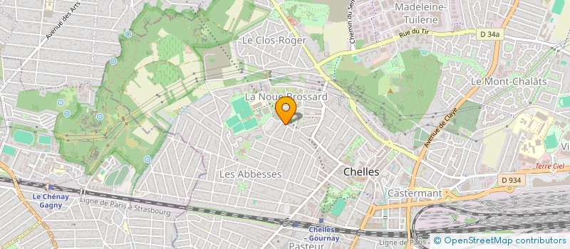 localisation de l'entreprise NOW AUTO  CHELLES