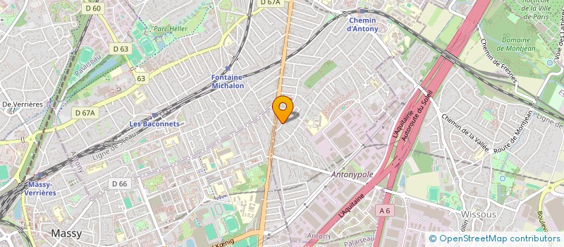 localisation de l'entreprise NOW ESPORT à ANTONY