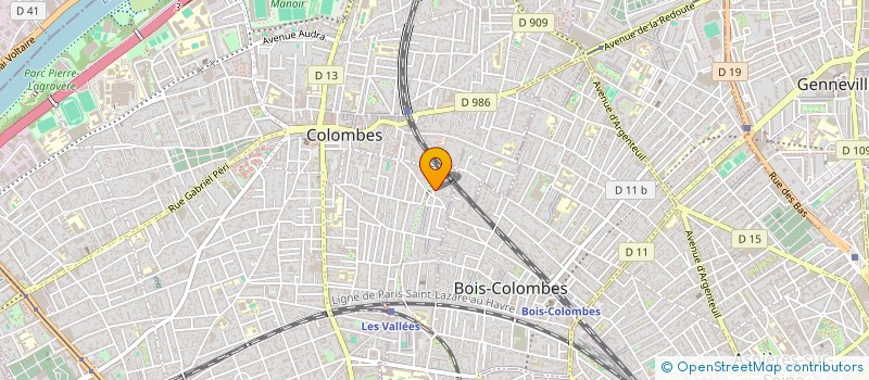 localisation de l'entreprise NOW FUTURE DISCO CLUB  COLOMBES