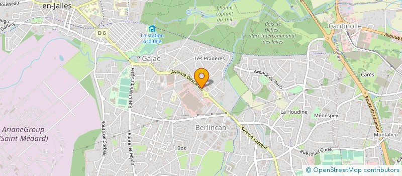 localisation de l'entreprise NOWAK CONCEPT PROPRETE à SAINT-MEDARD-EN-JALLES