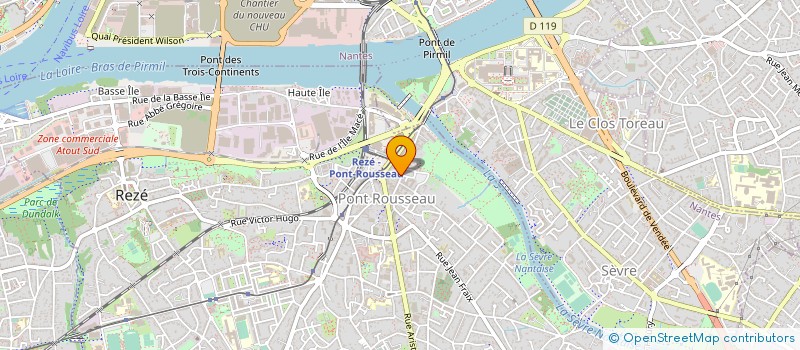 localisation de l'entreprise NOWAK FABIEN  REZE