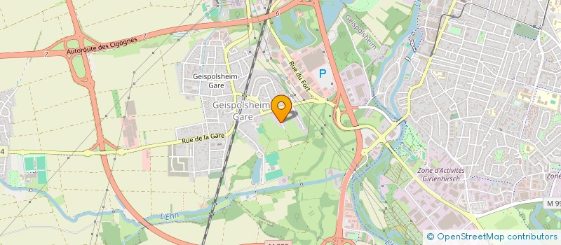 localisation de l'entreprise NOWAKI  GEISPOLSHEIM