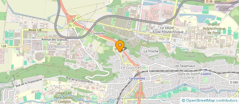 localisation de l'entreprise NOWALT SCI à LES ULIS