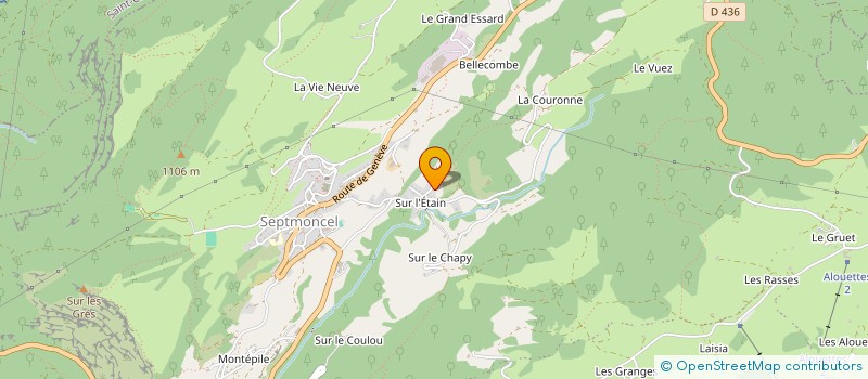 localisation de l'entreprise NOWAV'INVEST  SEPTMONCEL LES MOLUNES