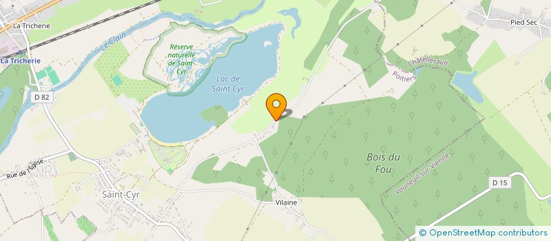 localisation de l'entreprise NOWAVE LE SPOT  BEAUMONT SAINT-CYR