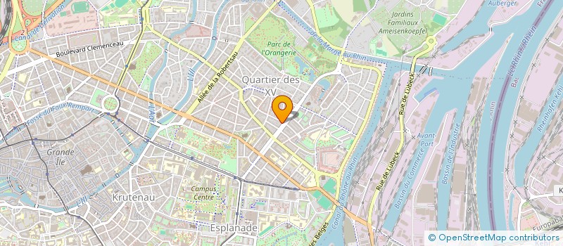 localisation de l'entreprise NOWAY à STRASBOURG