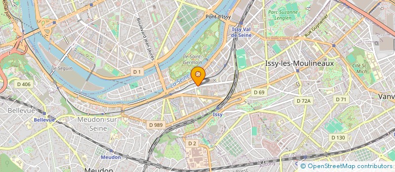 localisation de l'entreprise NOWCAR à ISSY-LES-MOULINEAUX
