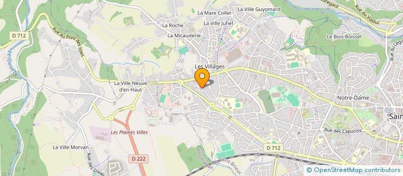 localisation de l'entreprise NOWER FEST' à SAINT-BRIEUC