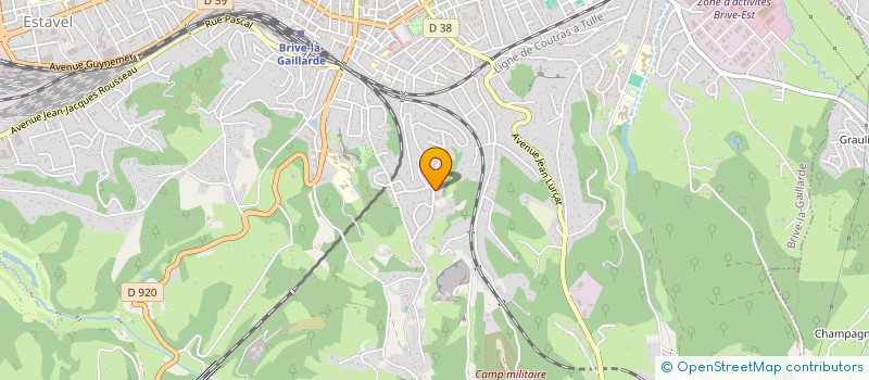 localisation de l'entreprise NOWLIB à BRIVE-LA-GAILLARDE